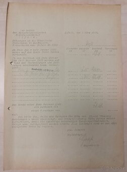 DOKUMENTY PO GENERÁL SS BERNHARD VOSS 2 - 4