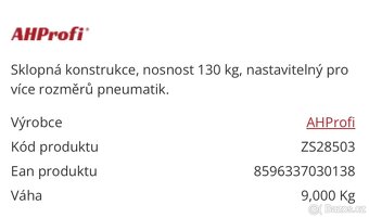 Držák na pneumatiky - 4