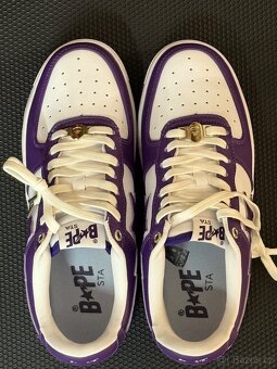 Boty A Bathing Ape, Bape Sta #4 M1 Purple), 41 (US 8) - 4