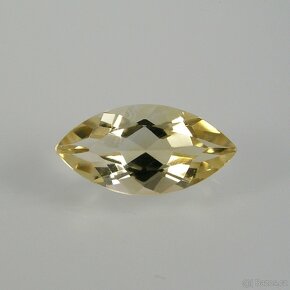 Citrín, naveta - 1,59 ct. - 4