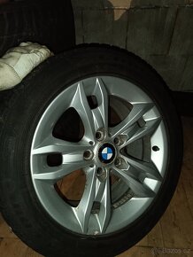 Alu kola 5x120r17 BMW zimni 225/50r17 - 4