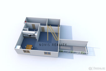 Pronájem, byt 1+kk, 42 m²,  Klatovy, ul. K Čínovu - 4