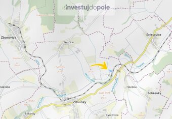 Prodej pole v k.ú. Zdounky - 4