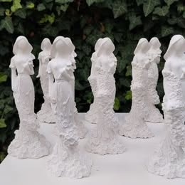 Víla barevna , bílá - 4