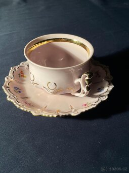 Hrneček růžový porcelán - 4