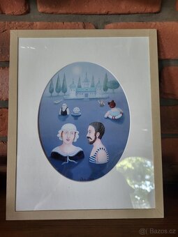 2x OBRÁZEK IVA HÜTTNEROVÁ- KRÁSNÉ - 4