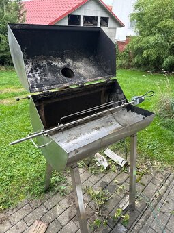 Grill na sele, kruty , kýty nerezový - 4
