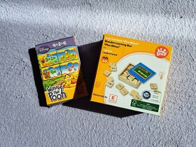 Hra i karty počítání, kasa, dřevěnne koleje - 4