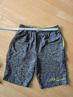 Chlapecké kraťasy 3 ks vel. 134-140 - 4