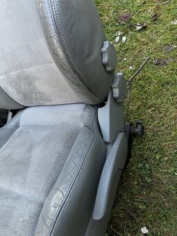 Sedadla VW Golf 4 / Bora - kůže / alcantara + tapce - 4