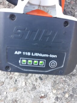 Aku pila Stihl MSA 160T - 4