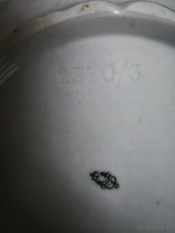 Starožitná porcelánová sada - 4