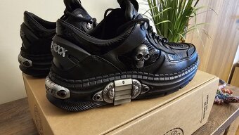 NOVÉ kožené boty New Rock - 4