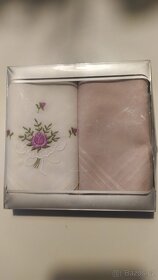 Krasne damske kapesniky sada 2 ks - 4