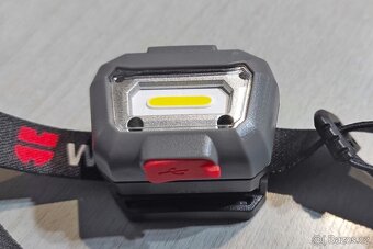 WURTH dobíjecí LED čelovka 200LM 5V 2W Nová Nepoužitá - 4