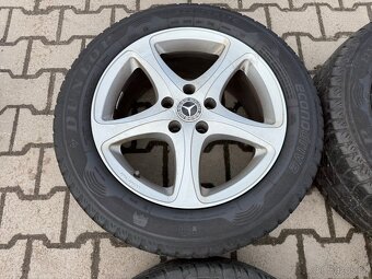 4x al kola 5x112 17 + pneu letní 225/55 R17C - 4