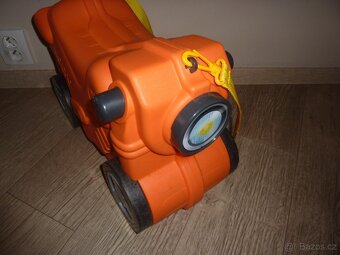 Skořepinový dětský kufr odrážedlo - motorka, 18 l - 4