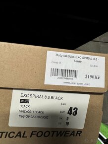 Boty na airsoft -taktické boty EXC vel.41 - 4