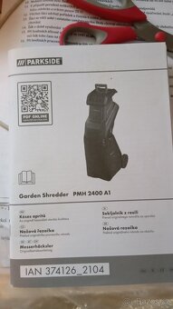 PARKSIDE® Nožový drtič PEMH 2400 A1 - 4