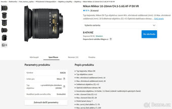 Objektiv Nikon AF-P VR Nikkor 10-20mm 1:4,5-5,6G VR. - 4
