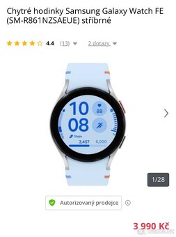 Hodinky Samsung Galaxy Watch FE - 4