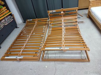 Prodám špičkové kvalitní lamelové polohovací rošty 100 x 200 - 4
