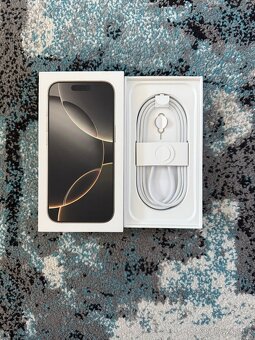 Iphone 16 pro 256gb natural titanium + příslušenství - 4