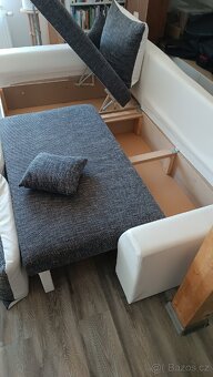 Sedací souprava rozkládací 240×140 cm s velkým prostorem - 4
