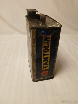 Stará plechovka od oleje Fantolin - 4