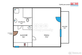 Prodej bytu 1+1, 35 m², Mariánské Lázně, ul. Hlavní třída - 4