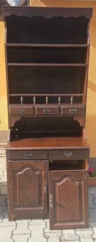 Starý retro kuchyňský nábytek, kredenc - 4