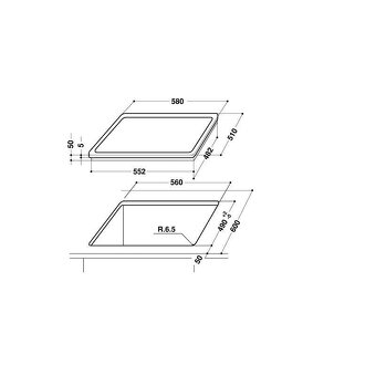 Prodám funkční sklokeramickou varnou desku Whirlpool AKM 950 - 4
