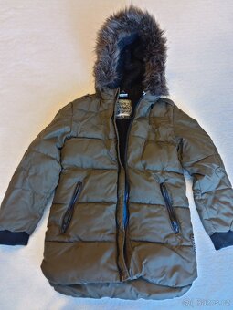 Zimní bunda chlapecká, věk 9-10 let, zn. F&F - 4
