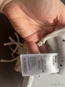 Mantinel do postýlky Done by deer - bilý, tečky - 4