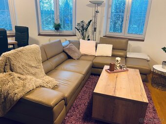 Kožená rohová sedačka 5 místná - 4