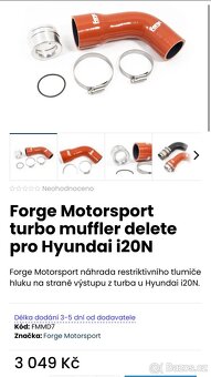 Hyundai i20N – Forge, RaceChip, GPF delete, N Performance - 4