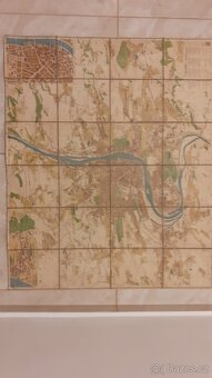 Stará mapa Prahy - 4