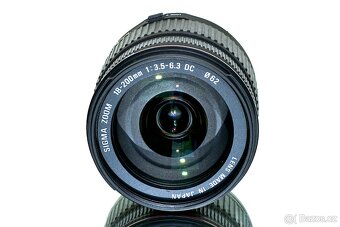 Nikon Sigma DC 18-200mm + UV filtr TOP STAV - 4