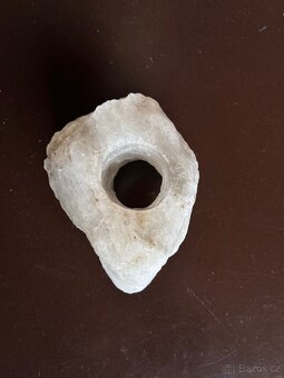 Solná lampa na čajovou svíčku - 4