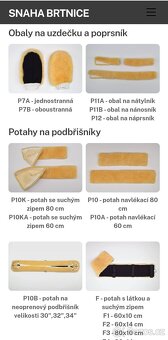Návlek pravý beránek na podbřišník - 4