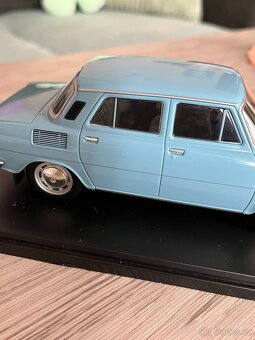 kovový model 1:24 ? auto Škoda 100L 1974,top stav - 4