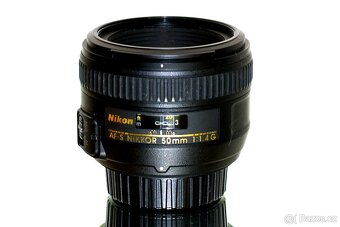 Nikon AF-S Nikkor 1,4/50mm G 9-lamelový + UV filtr - 4