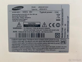 Samsung 32” + android tv box - 4