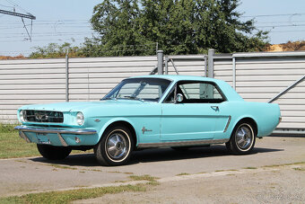 1965 Ford Mustang Coupe, 289 V8, automat, velmi pěkný - 4