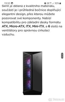 💻 Herní počítač – i5 / RX 580 / 16 GB RAM / SSD - 4