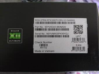 ASUS ROG Strix GeForce RTX 3060 Ti OC 8GB - 4