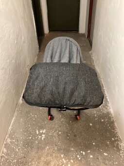 Dětské Kovové Sáňky 3v1 s fusákem + rukávníky - 4