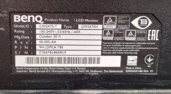 Velký Benq 24" monitor - 4
