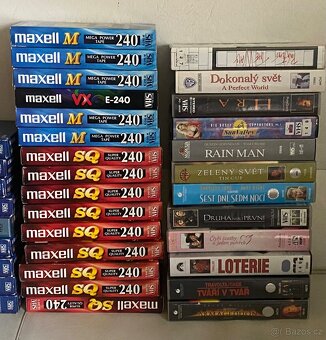 VHS VIDEOKAZETY - 47 ks - 4