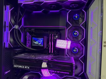 Herní PC sestava ROG, i9 13900ks, RTX 4090, Lian-Li větráčky - 4